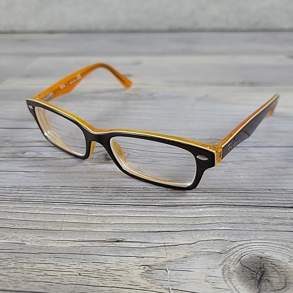 Ray-Ban Jr RB 1530 3588 Brown Orange Rectangle‎ Eyeglasses Frames 48-16 130